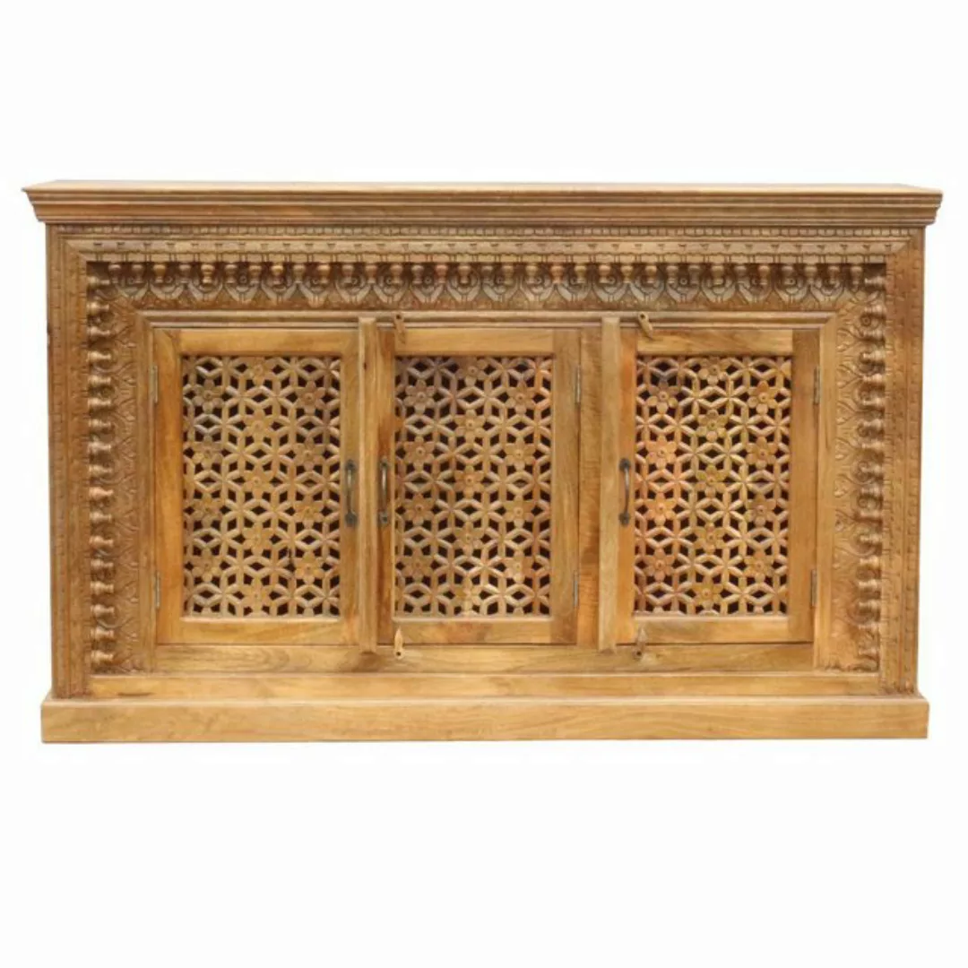 Oriental Galerie Unterschrank Indien Sideboard Santosh Natur 165 cm Anricht günstig online kaufen