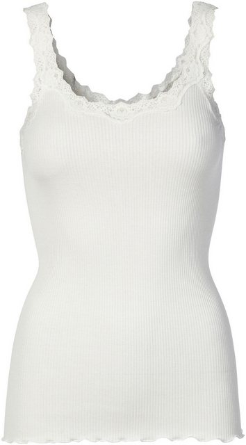 rosemunde Tanktop "Babette Silk Top", wunderschöner, umgedrehter Vintage-Sp günstig online kaufen