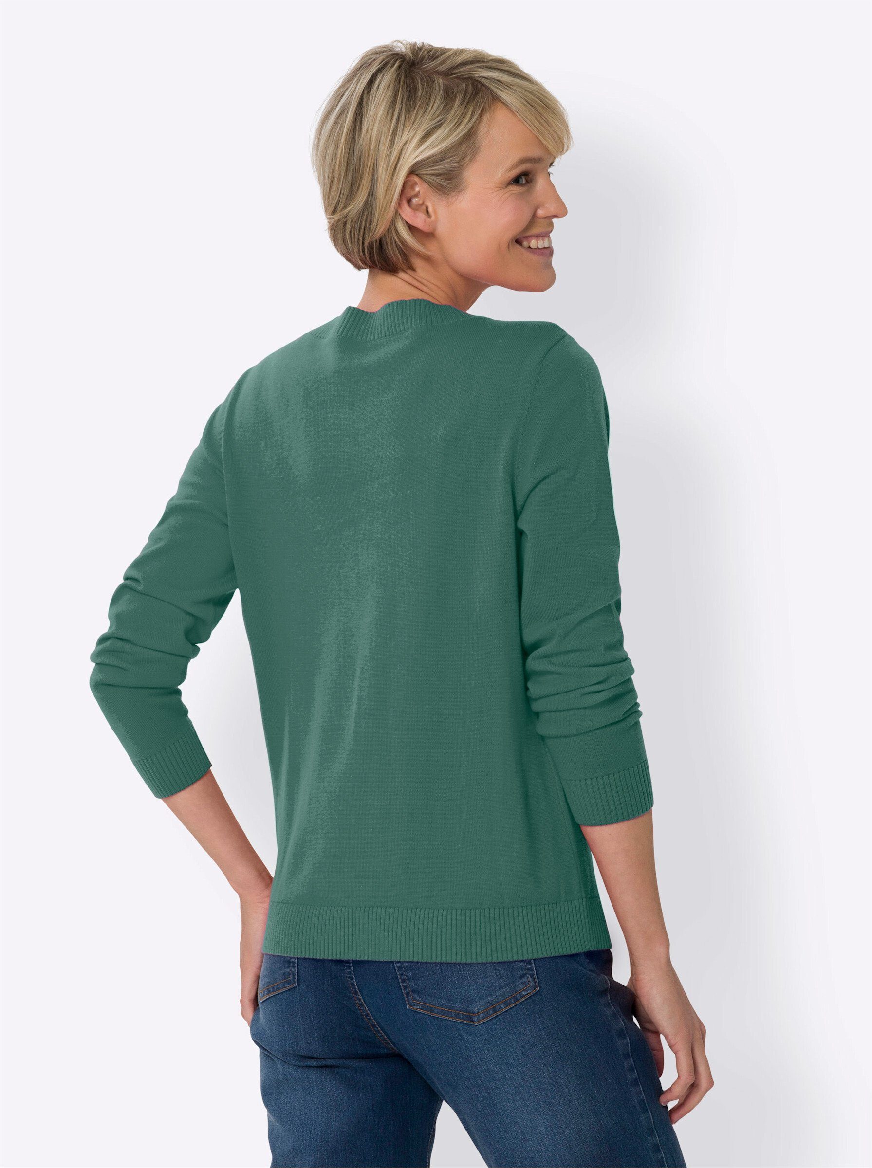 Sieh an! Strickpullover Langarm-Pullover günstig online kaufen