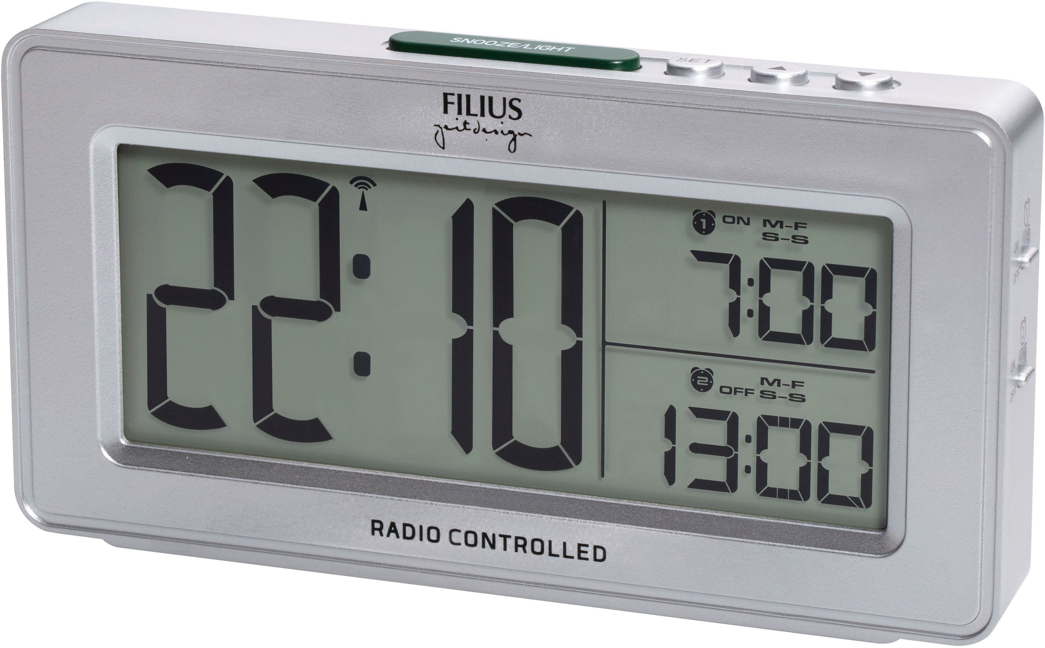 FILIUS zeitdesign Funkwecker 0532-19 günstig online kaufen