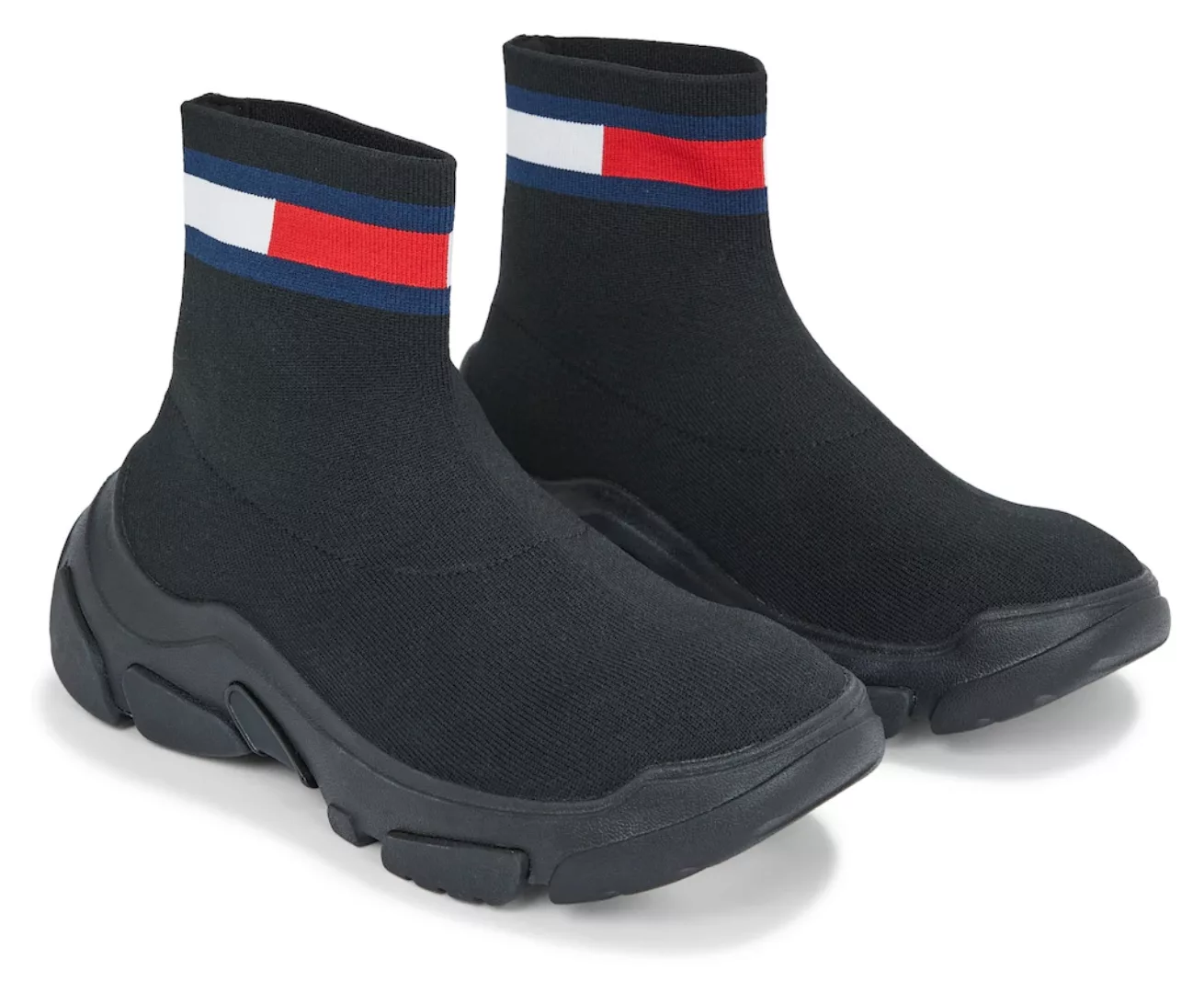 Tommy Jeans Schlupfboots "TJW SOCK BOOT", Sneaker, Freizeitschuh, High Top- günstig online kaufen