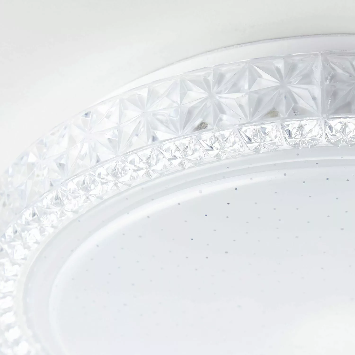 LED Deckenleuchte Badria in Weiß 12W 1300lm günstig online kaufen