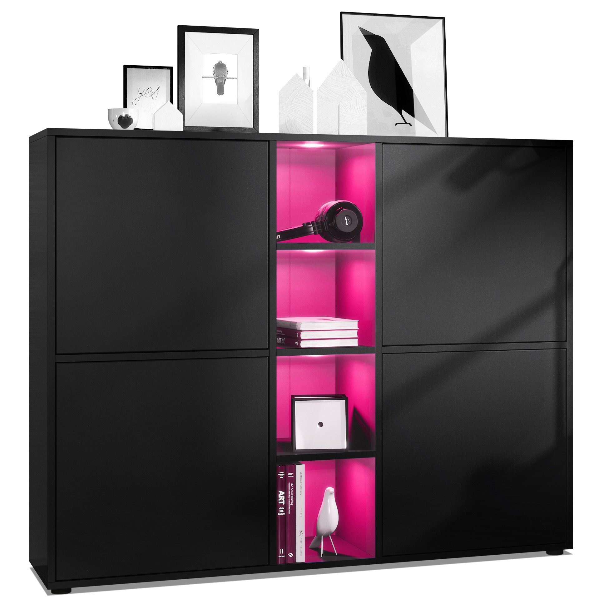 Vladon Highboard Cuba V3 (Highboard, mit günstig online kaufen