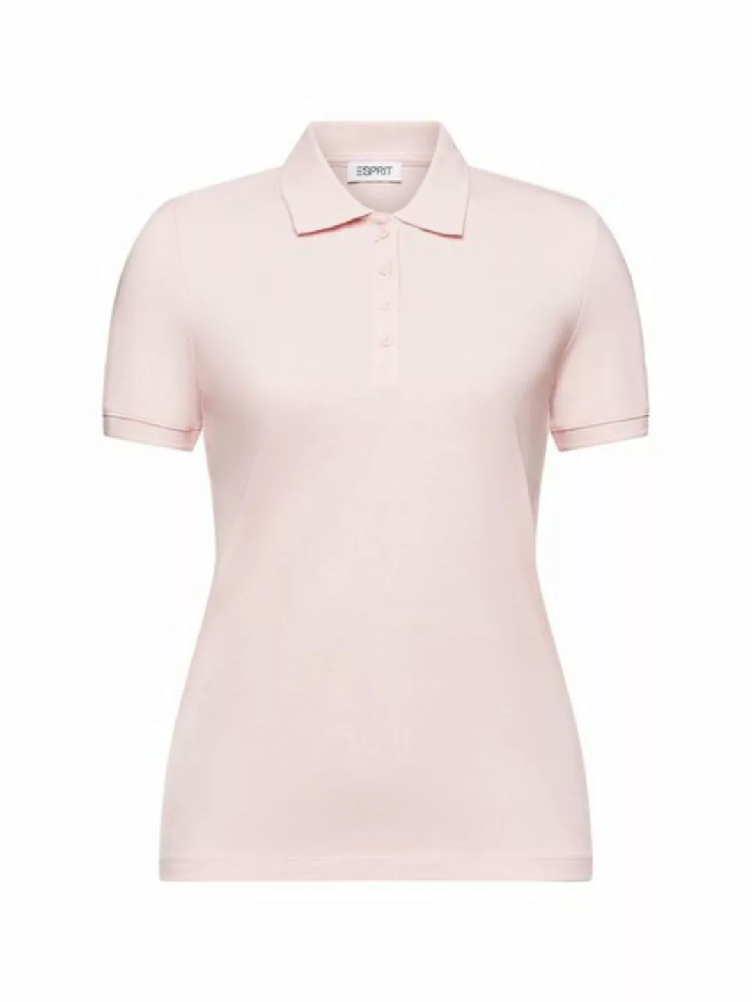 Esprit T-Shirt Poloshirt aus Jersey (1-tlg) günstig online kaufen