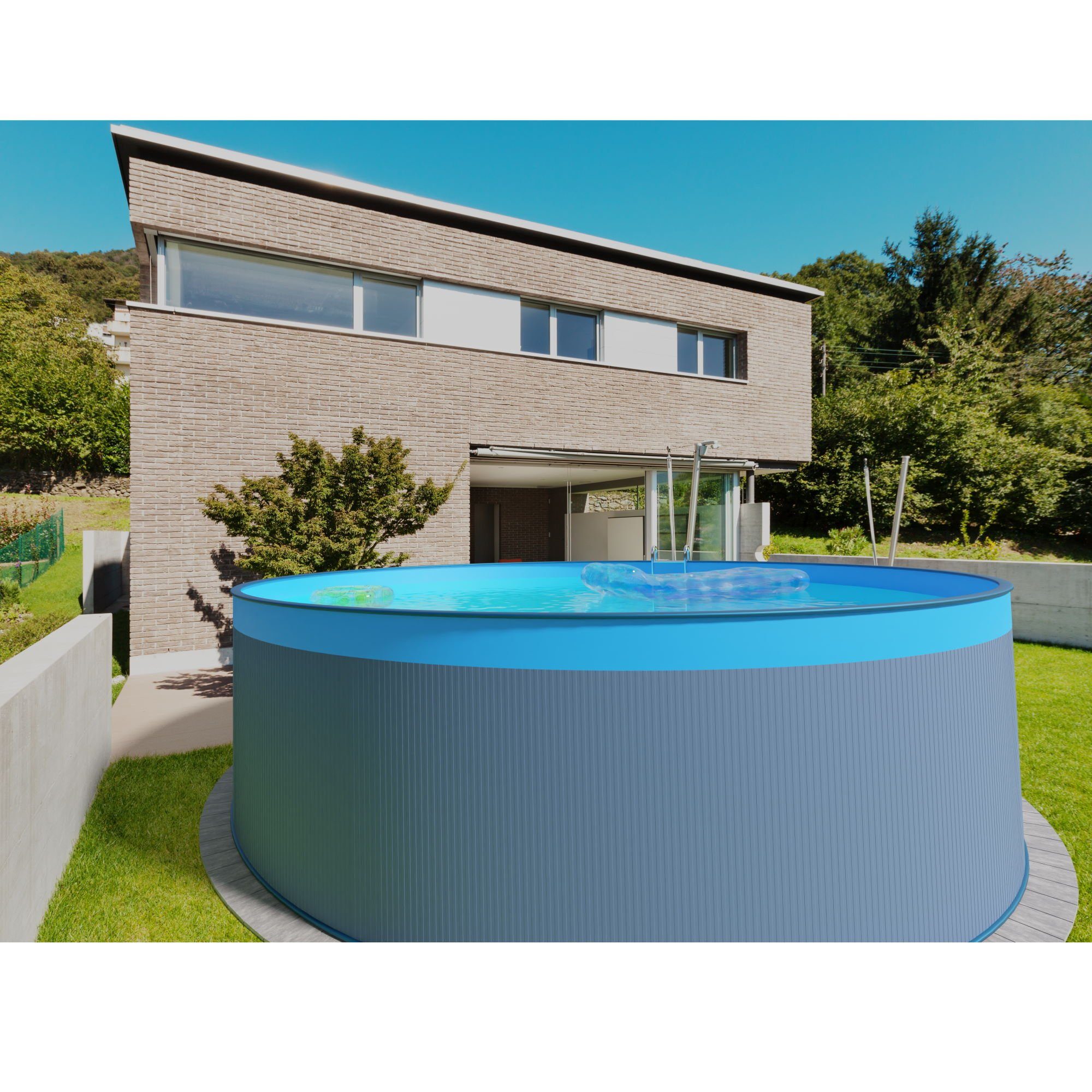 SUMMER FUN Rundpool Stahlwandpool Set rund günstig online kaufen