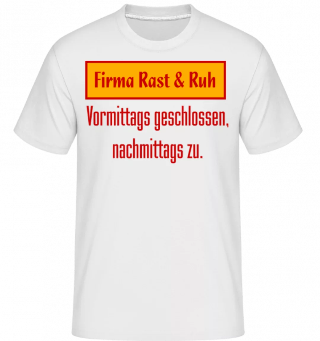 Firma Rast & Ruh · Shirtinator Männer T-Shirt günstig online kaufen