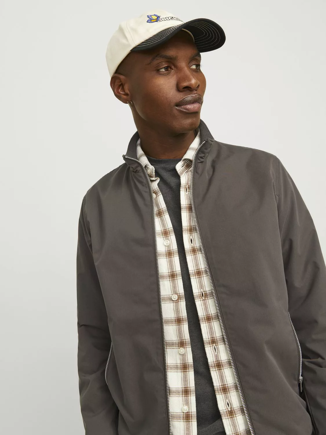 Jack & Jones Blouson "JJERUSH HARRINGTON BOMBER NOOS", ohne Kapuze, mit Ste günstig online kaufen