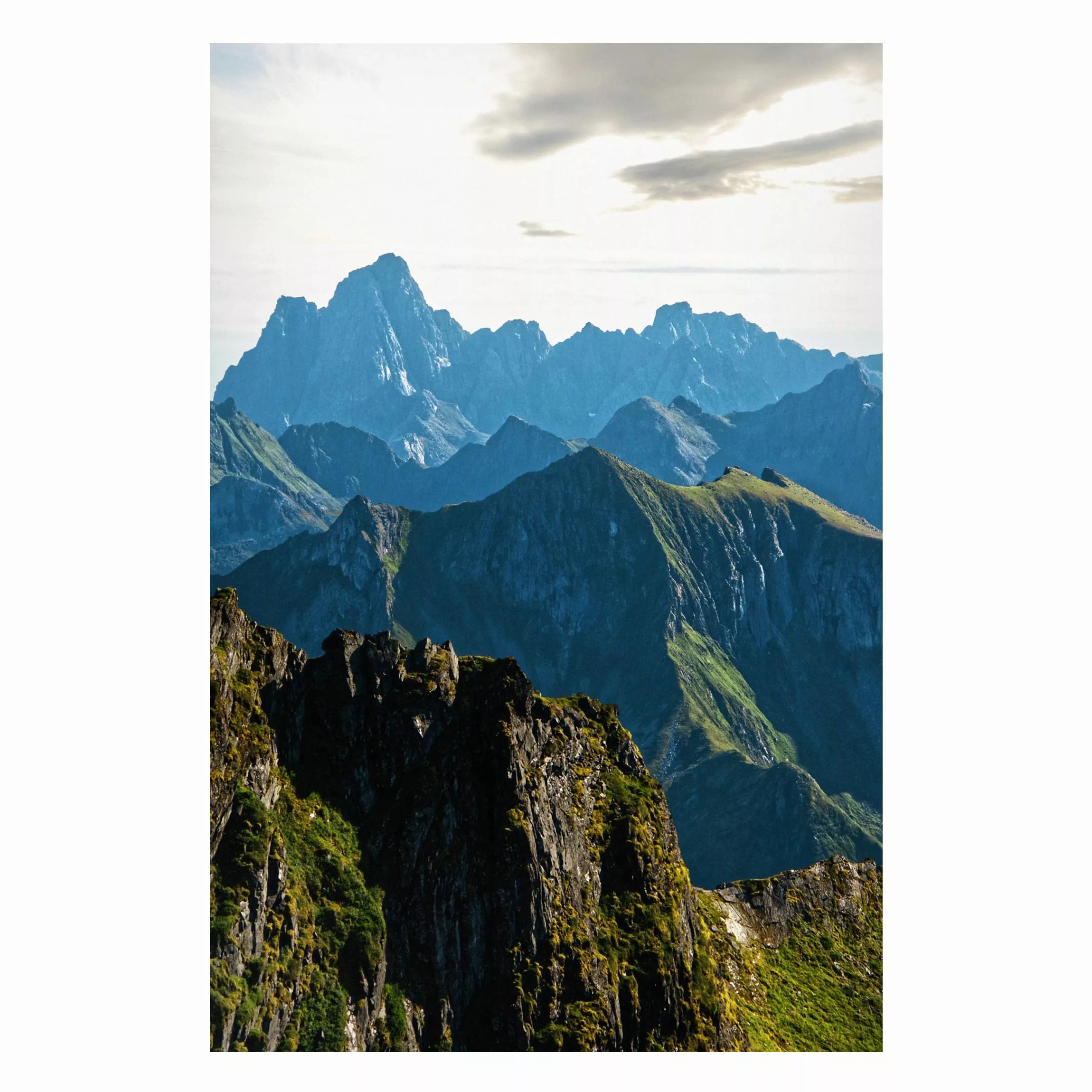 Magnettafel Berge auf den Lofoten günstig online kaufen