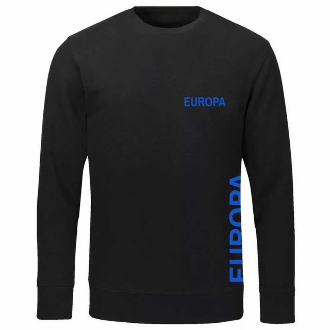 multifanshop Sweatshirt Europa - Brust & Seite - Pullover günstig online kaufen