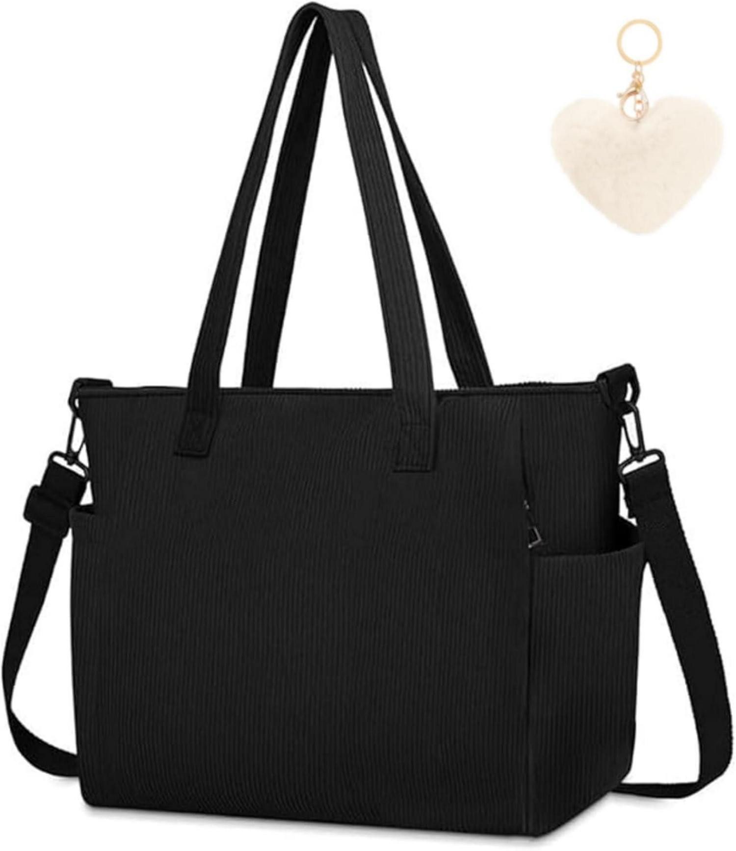 LuxusKollektion Handtasche Damen Kord Groß Handtasche günstig online kaufen