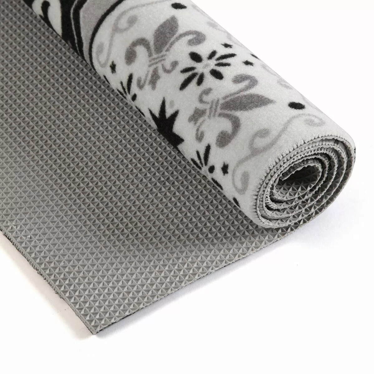 Teppich Mosaic Versa Blk Schwarz Polyester (50 X 2 X 80 Cm) günstig online kaufen