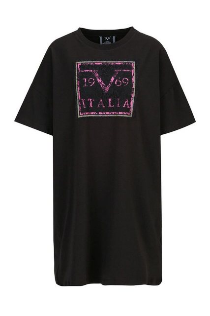 19V69 ITALIA Shirtkleid - Kleid Midi-Länge - T-Shirt Kleid - DYLAN günstig online kaufen