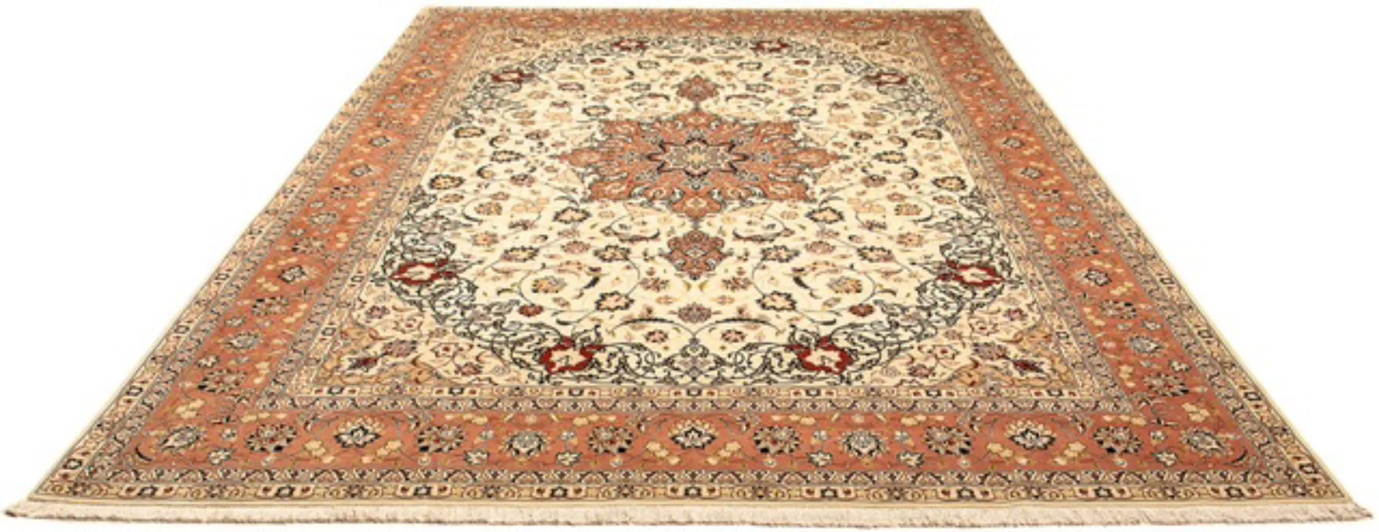 morgenland Orientteppich »Perser - Täbriz - Royal - 352 x 254 cm - beige«, günstig online kaufen