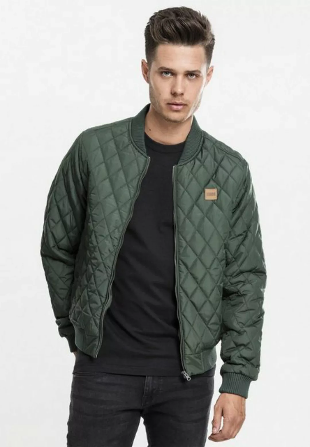 URBAN CLASSICS Allwetterjacke Urban Classics Herren Diamond Quilt Jacket (1 günstig online kaufen