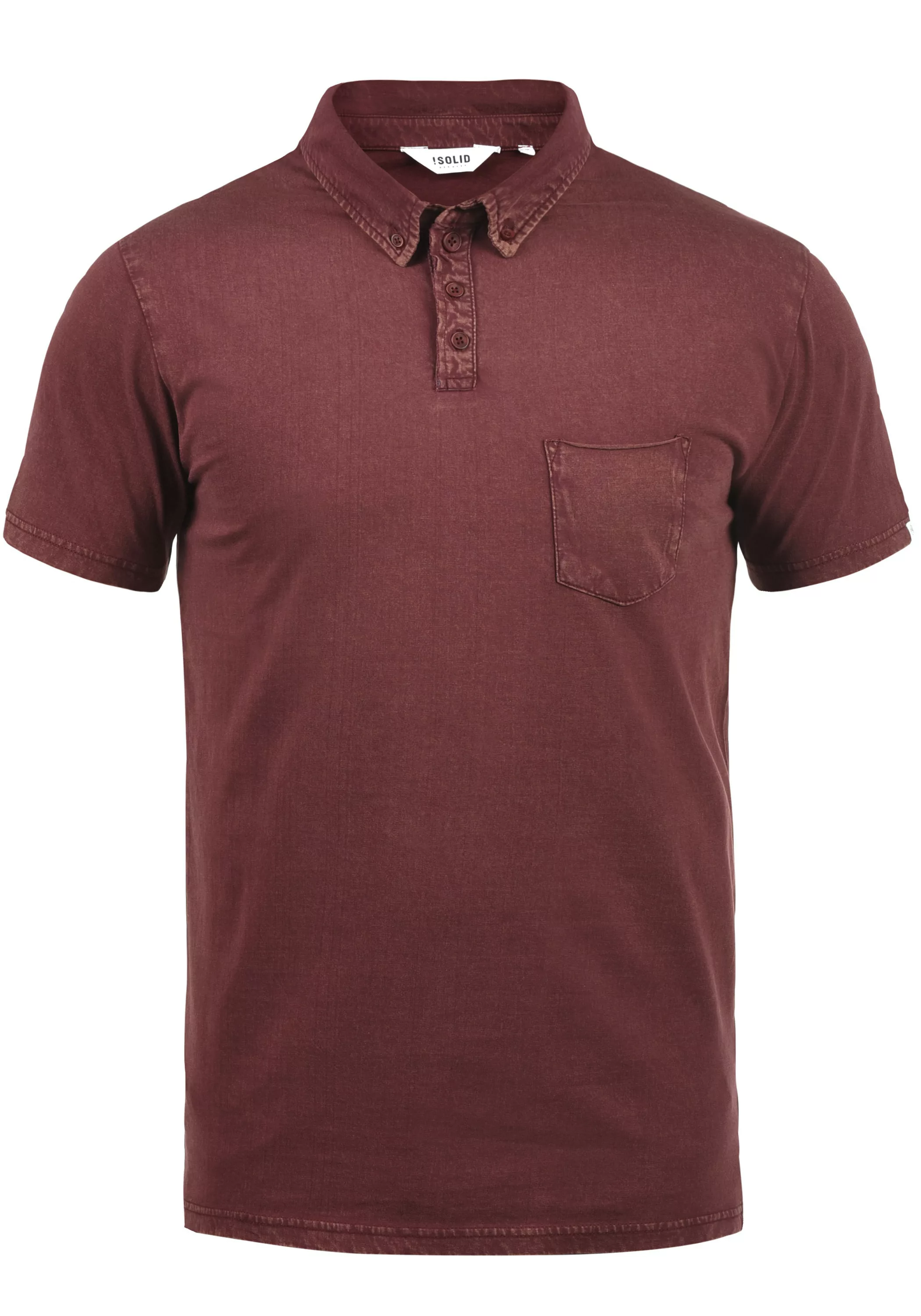 !Solid Poloshirt SDPat Polo mit Used Look-Effekt günstig online kaufen