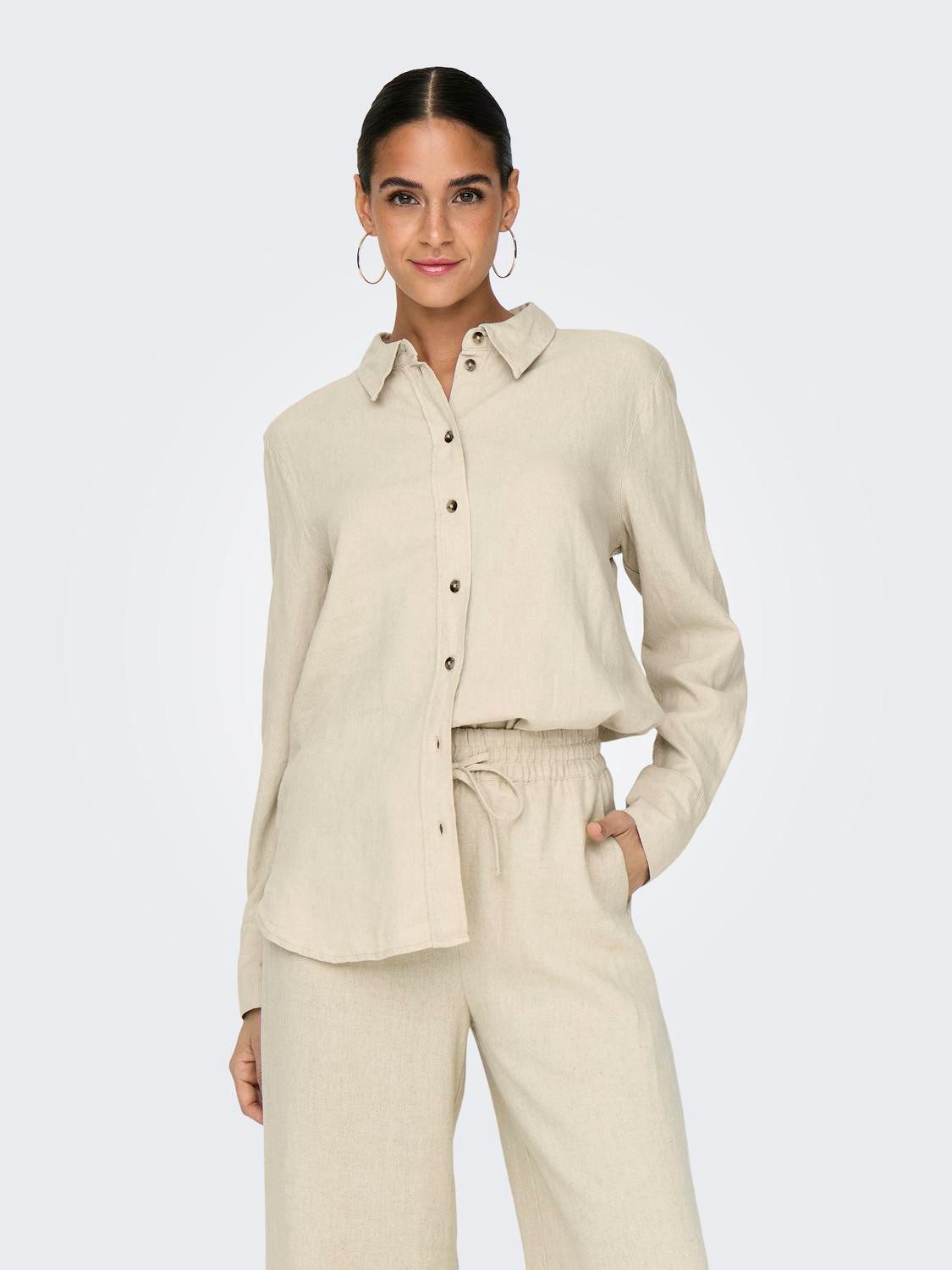 JDY Hemdbluse JDYSAY L/S LINEN LOOSE günstig online kaufen