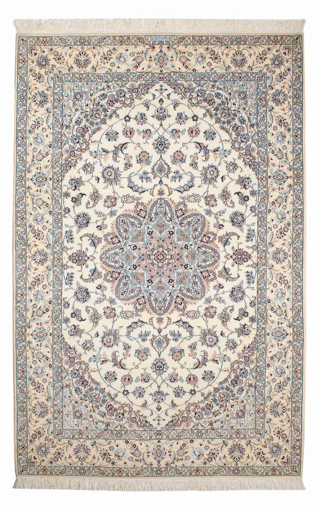 morgenland Orientteppich »Perser - Nain - Premium - 235 x 153 cm - beige«, günstig online kaufen