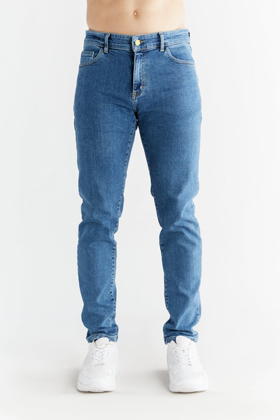 Evermind - Herren Slim Fit Jeans Aus Bio-baumwolle Mg1012 günstig online kaufen