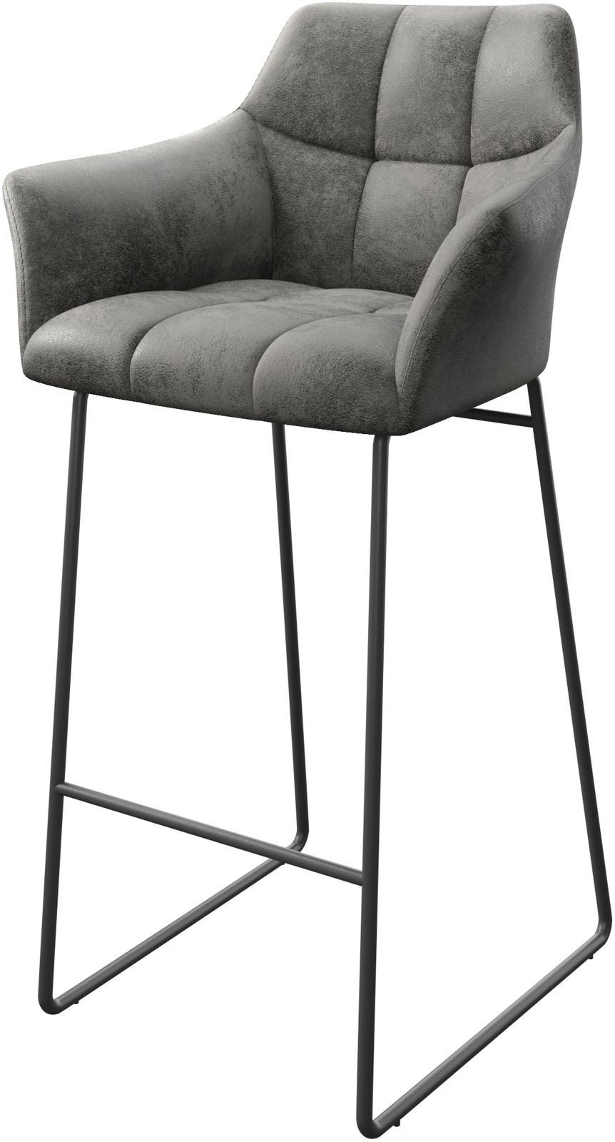 DELIFE Barhocker Yulo-Flex, Kufengestell Metall Vintage günstig online kaufen