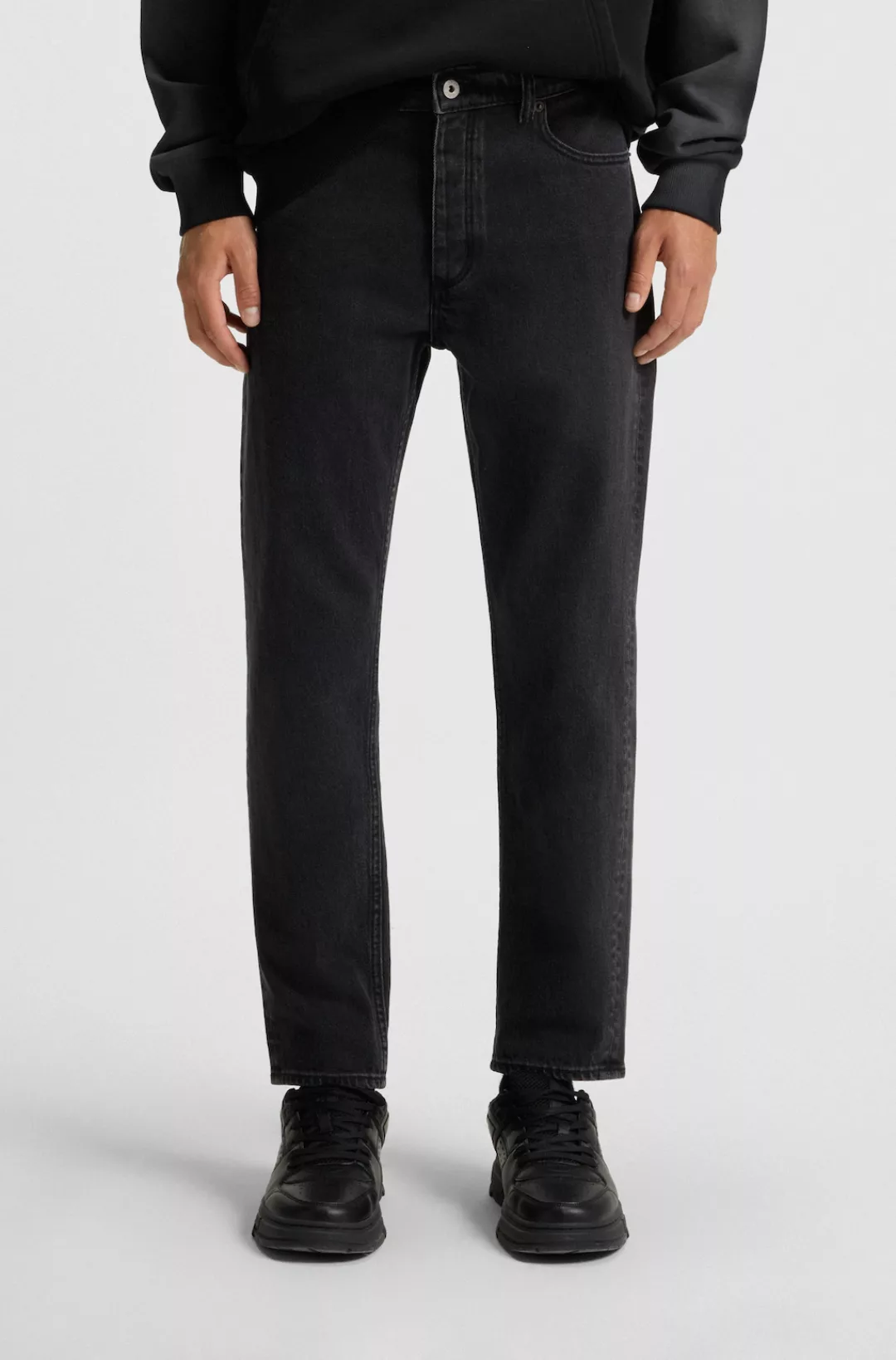 HUGO Blue Tapered-fit-Jeans "Brody", mit Stone-washed-Finish günstig online kaufen