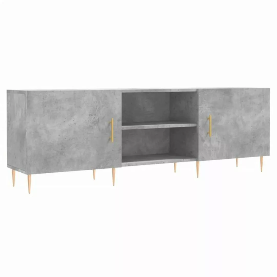 vidaXL TV-Schrank TV-Schrank Betongrau 150x30x50 cm Spanplatte günstig online kaufen