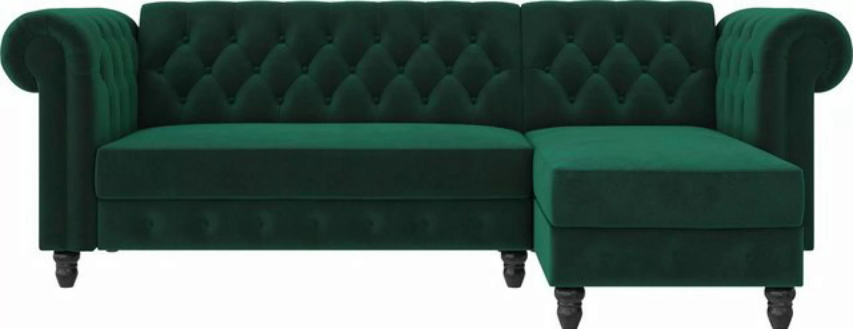 Dorel Home Ecksofa Felix, L-Form, 241 cm (Liegefl.108x195 cm), Recamiere ta günstig online kaufen