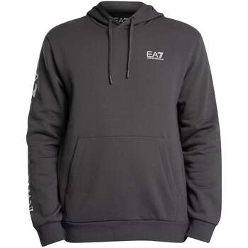 Emporio Armani EA7  Sweatshirt Kapuzenpullover mit Logo-Ärmeln günstig online kaufen