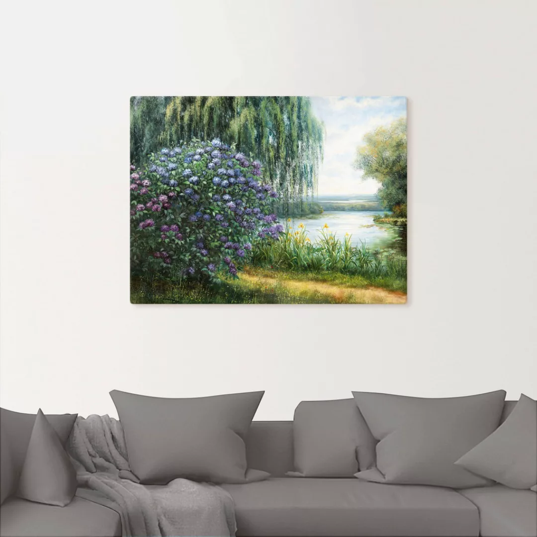 Artland Wandbild "Am See", Seebilder, (1 St.), als Leinwandbild, Poster in günstig online kaufen