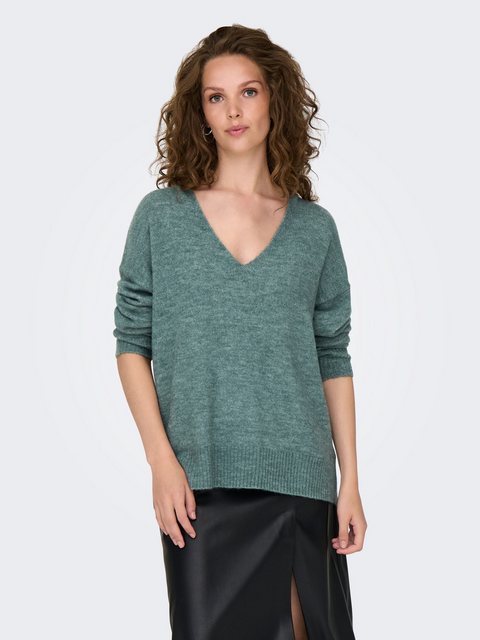 JACQUELINE de YONG Strickpullover Fein Strickpullover Pullover V-Neck JDYEL günstig online kaufen