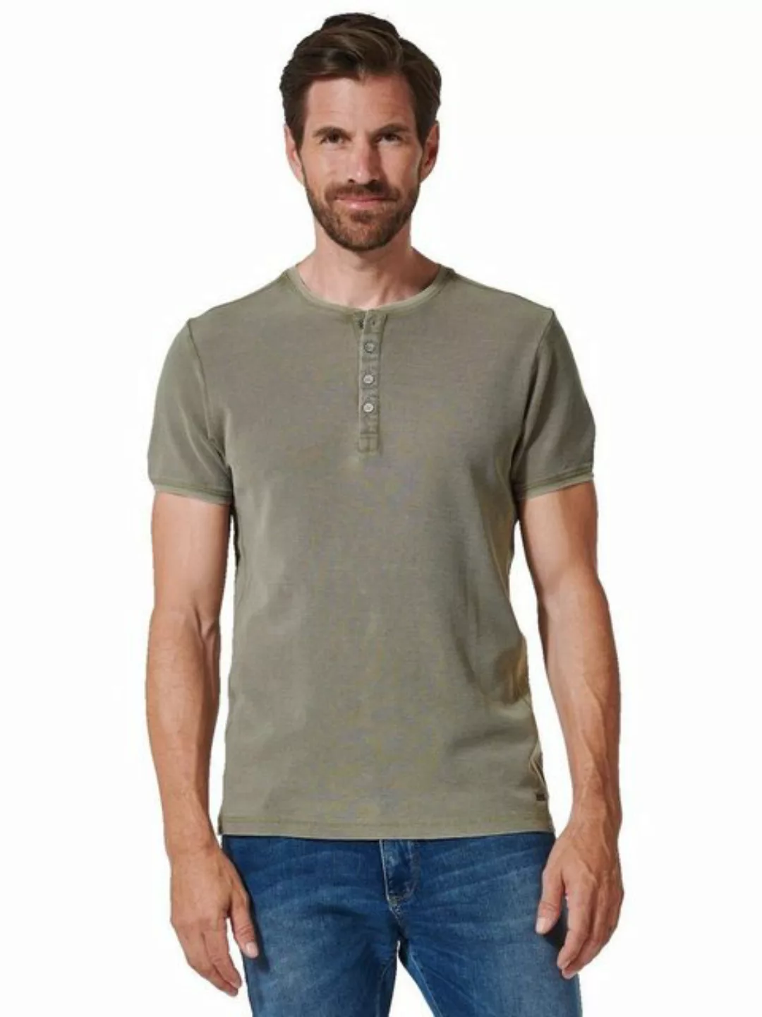 Engbers T-Shirt Henley-Shirt uni günstig online kaufen