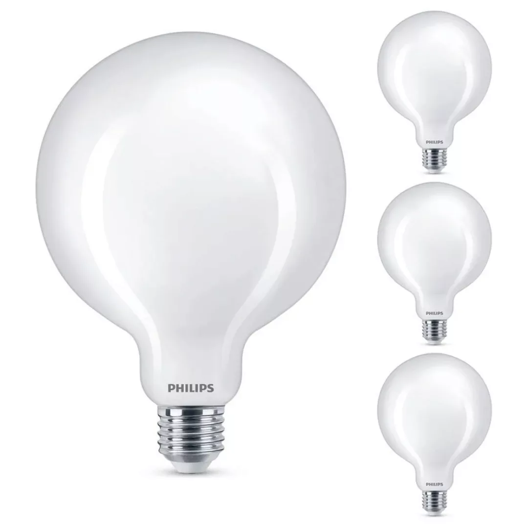 Philips LED Lampe ersetzt 60W, E27 Globe G93, weiß, warmweiß, 806 Lumen, ni günstig online kaufen