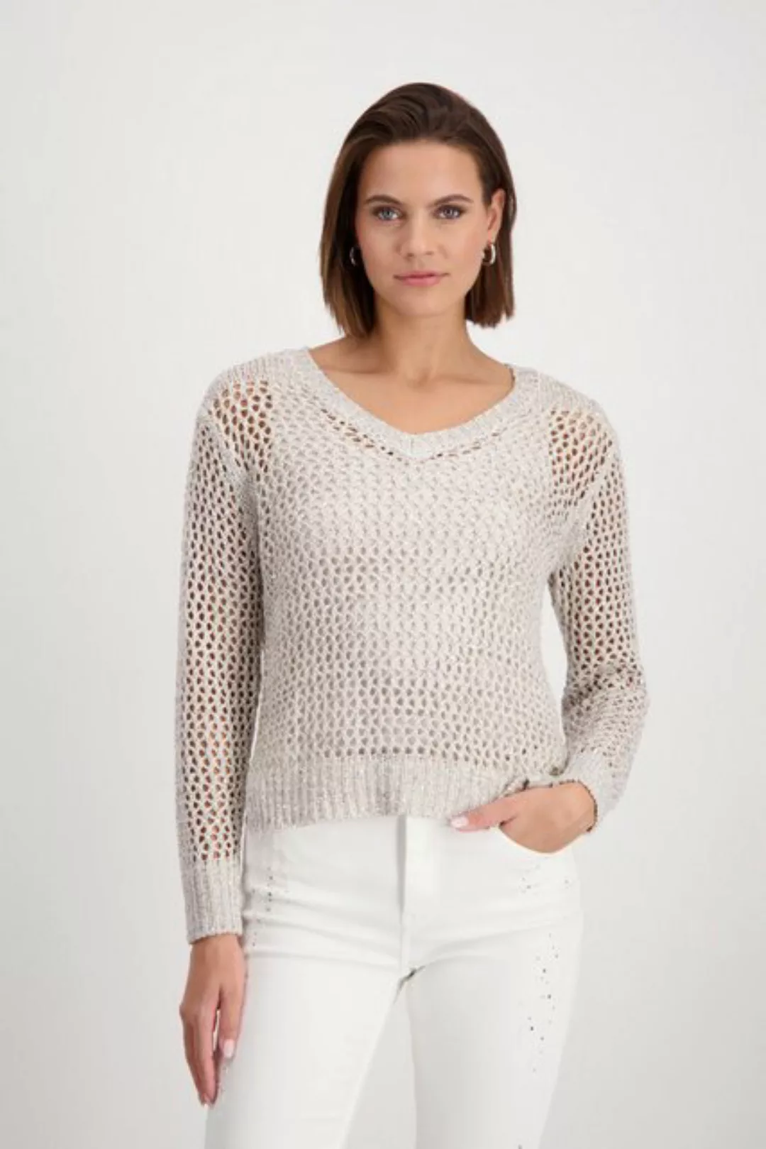 Monari V-Ausschnitt-Pullover günstig online kaufen