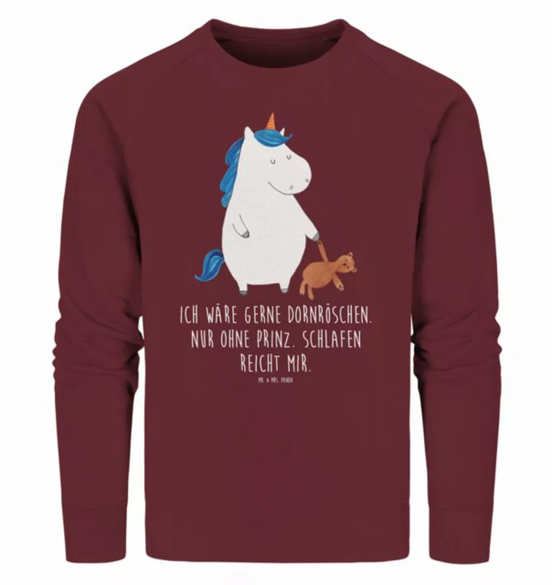 Mr. & Mrs. Panda Longpullover Größe L Einhorn Teddy - Burgundy - Geschenk, günstig online kaufen