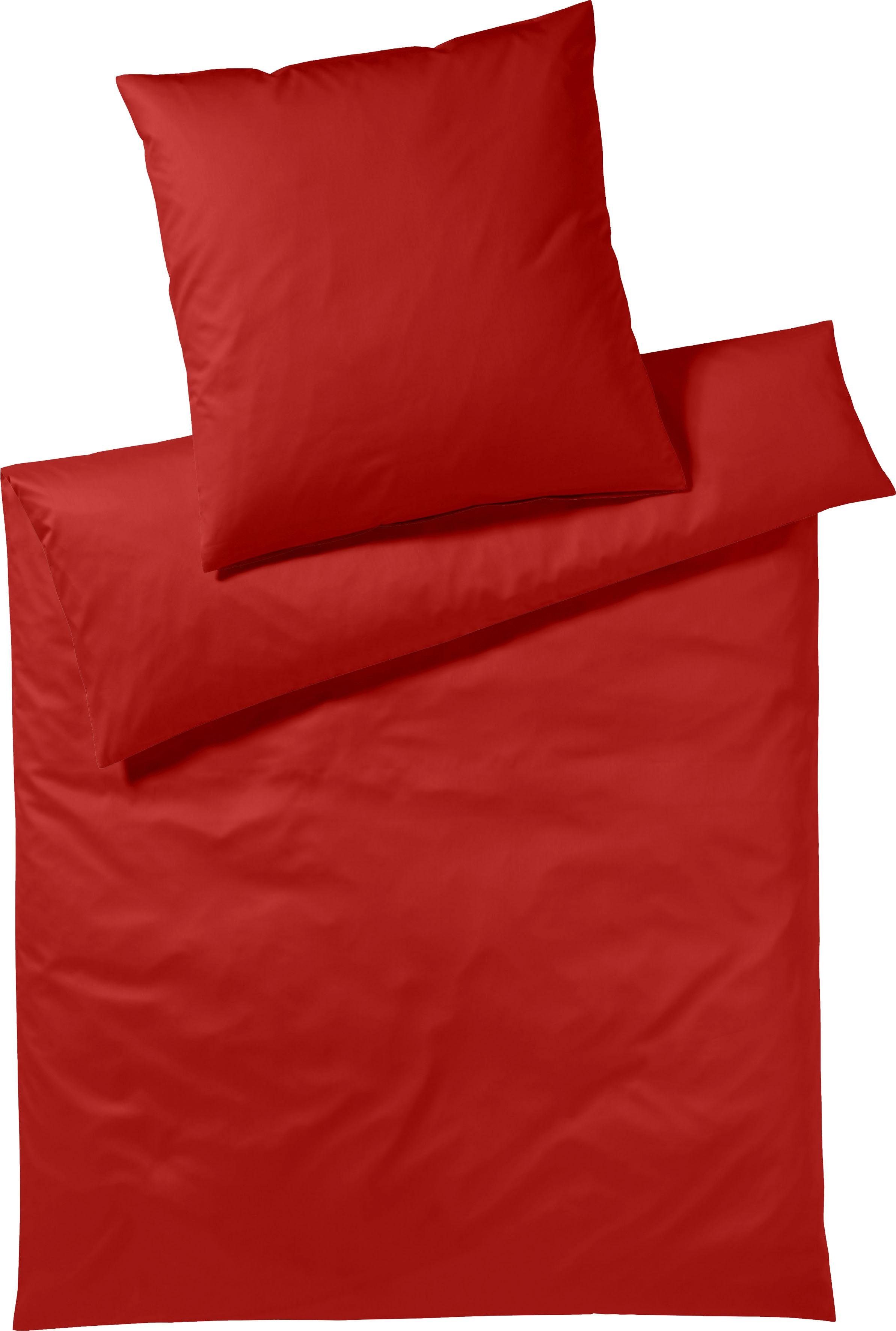 Yes for Bed Bettwäsche »Pure & Simple Uni in Gr. 135x200, 155x220 oder 200x günstig online kaufen