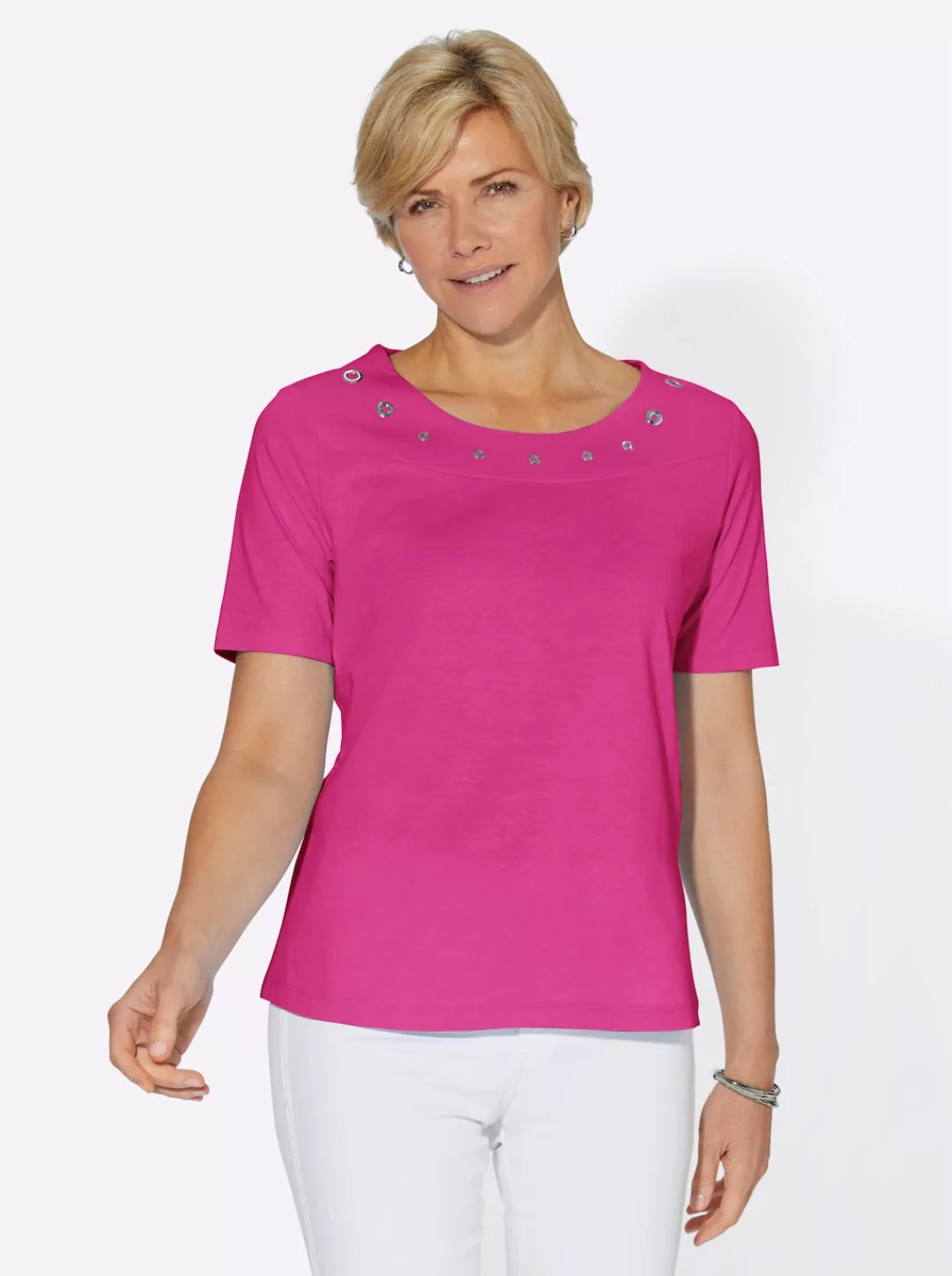 Casual Looks Kurzarmshirt "Shirt", (1 tlg.) günstig online kaufen