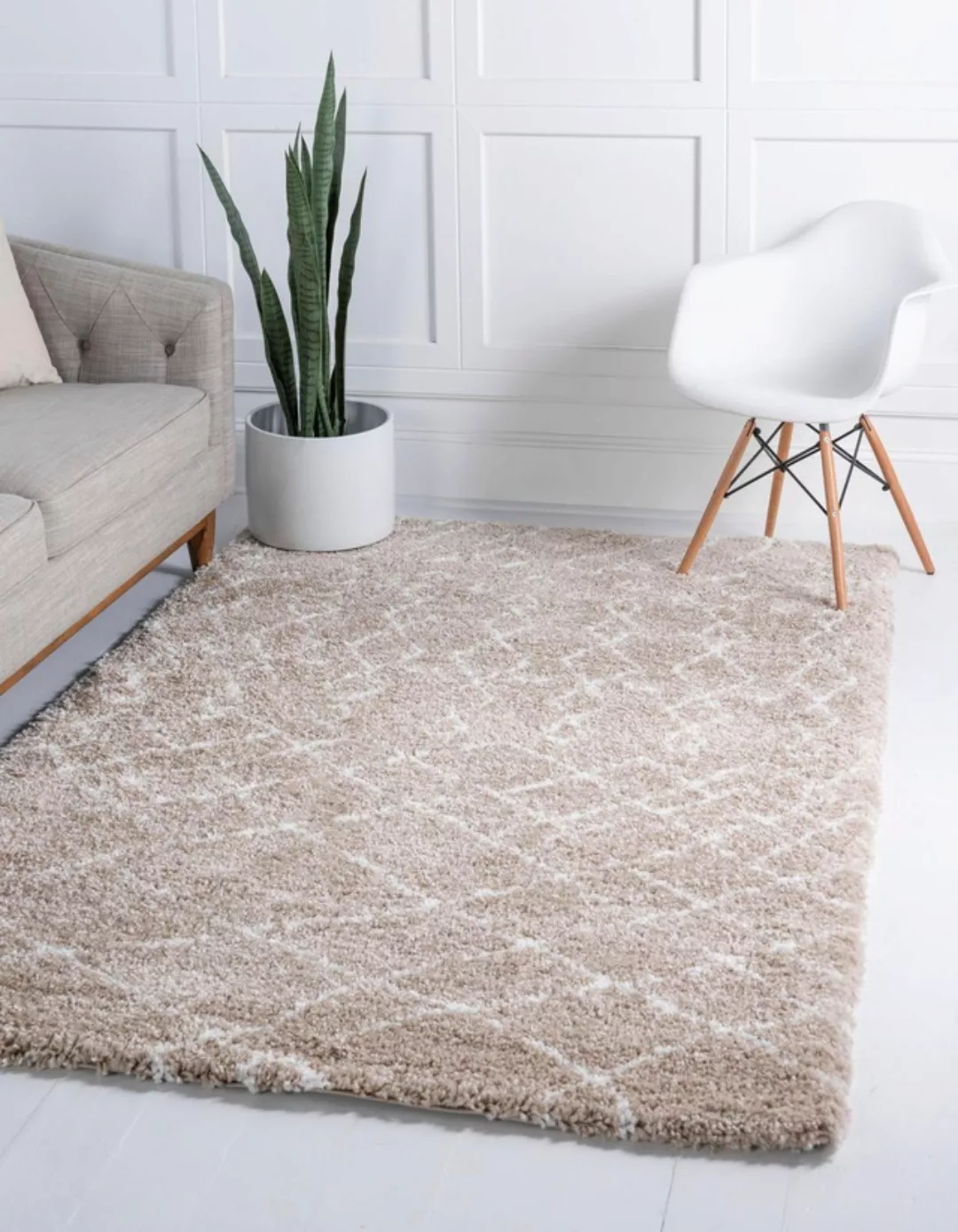 Myflair Möbel & Accessoires Hochflor-Teppich »Temara Shag, LAGERRÄUMUNG!«, günstig online kaufen