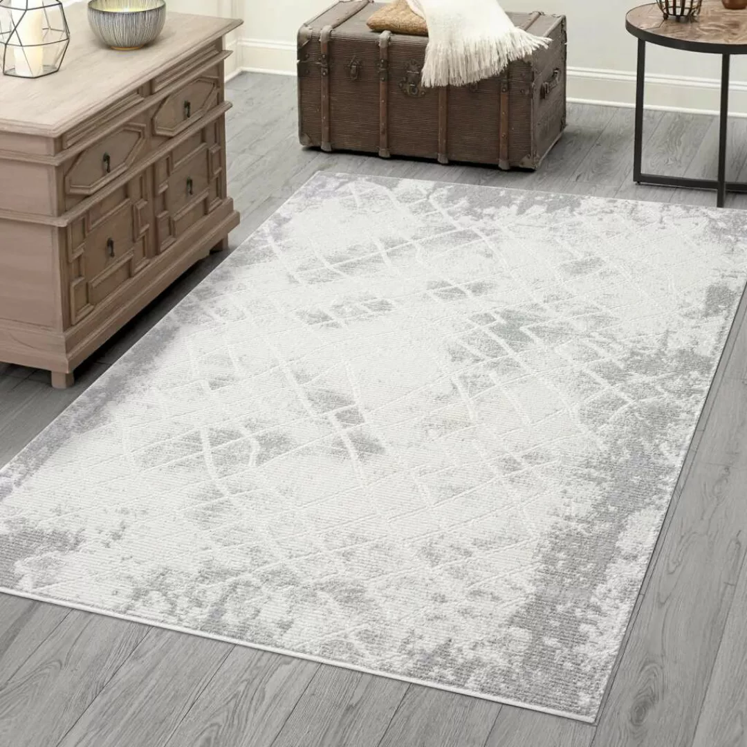 Carpet City Teppich »ANTIK215«, rechteckig, 10 mm Höhe, Kurzflor, 3D-Optik, günstig online kaufen