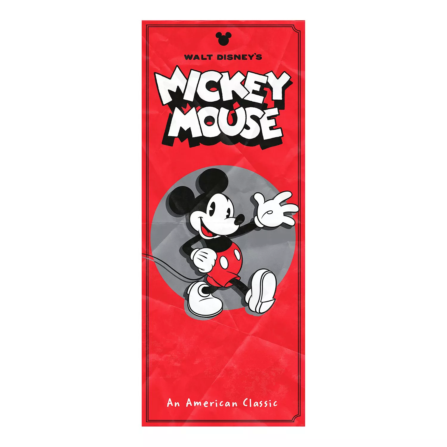 Komar Vliestapete »Mickey American Classic«, 100x250 cm (Breite x Höhe), Vl günstig online kaufen