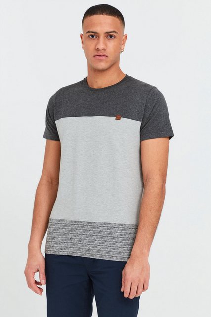 Indicode T-Shirt IDRemmond T-Shirt im Colorblock-Look günstig online kaufen