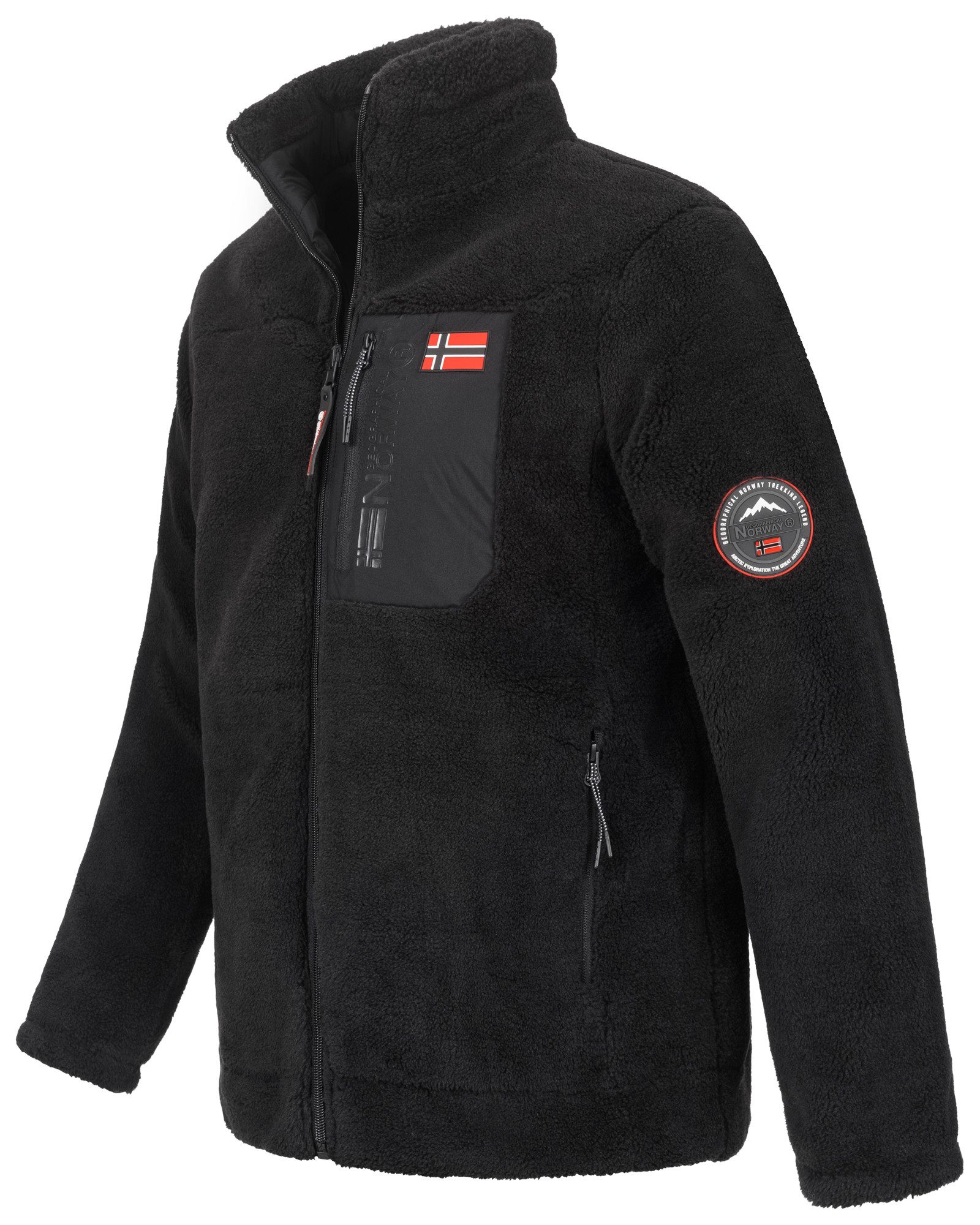 Geographical Norway Fleecejacke Herren Teddy Fleece günstig online kaufen