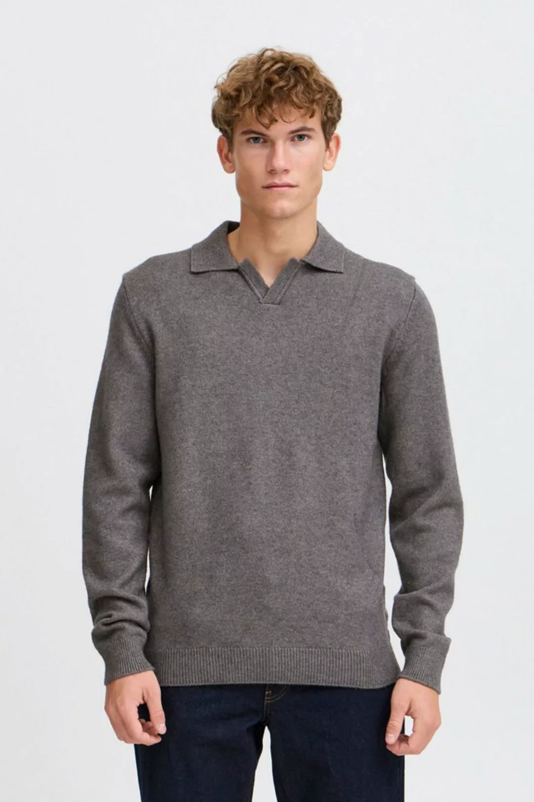 Casual Friday Strickpullover CFKARL polo knit schicker Pullover günstig online kaufen