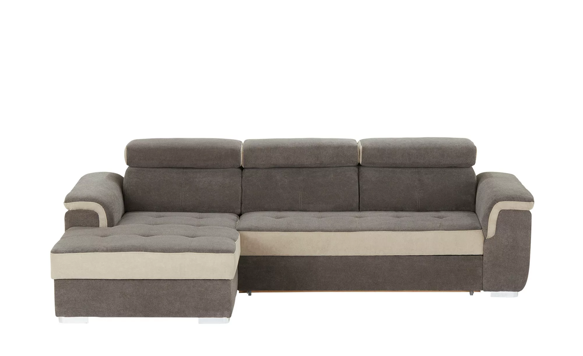 Ecksofa  Aversa ¦ grau ¦ Maße (cm): B: 178 H: 102 T: 274.0 Polstermöbel > S günstig online kaufen