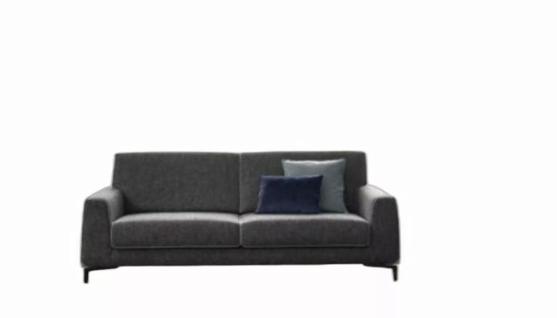 Xlmoebel 3-Sitzer Design Grau Sofan 3 Plätze Zeitgenössisch Textil Couch, 1 günstig online kaufen