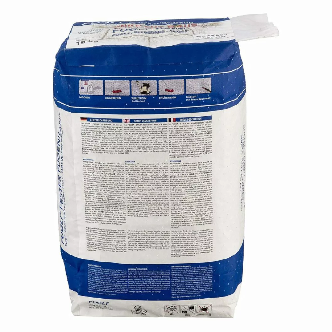 FUGLI® Fugensand Fester Premium Fugensand 15kg, günstig online kaufen