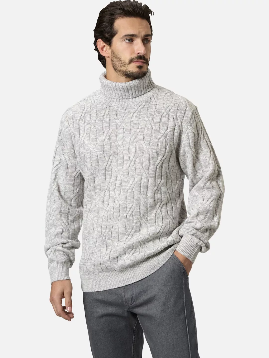 Babista Rollkragenpullover "Pullover MILANVIO", mit Zopfstrickmuster günstig online kaufen