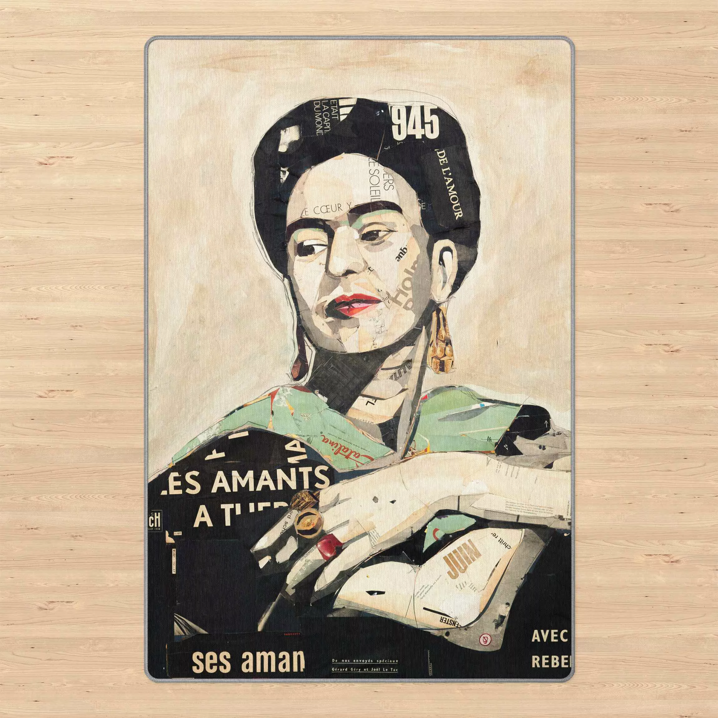 Teppich Frida Kahlo - Collage No.4 günstig online kaufen
