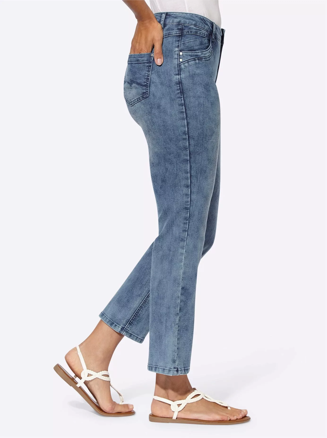 Casual Looks 5-Pocket-Jeans, (1 tlg.) günstig online kaufen