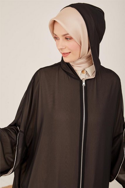 ARMİNE Langjacke Armine Abaya Damen Hochwertiges, Vorne Offenes Abaya Kleid günstig online kaufen