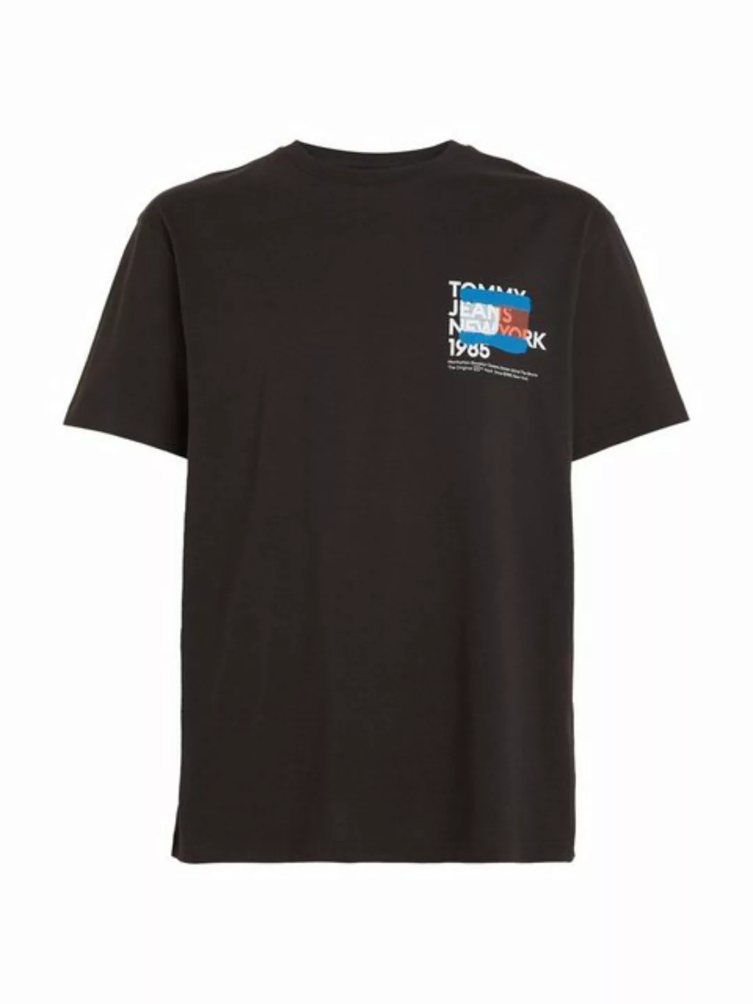 Tommy Jeans T-Shirt TJM TOMMY NY GRAFFITI FLAG TEE mit großem Aufdruck von günstig online kaufen