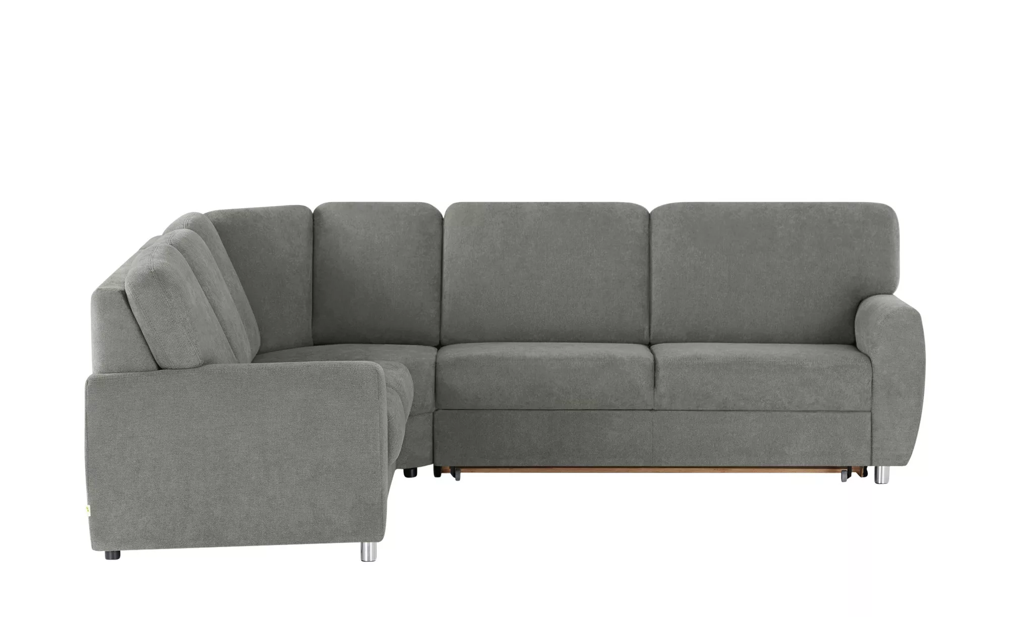 smart Ecksofa  Valencia - grau - 90 cm - Polstermöbel > Sofas > Ecksofas - günstig online kaufen